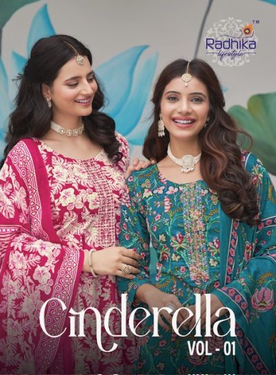 RADHIKA LIFESTYLE CINDRELLA VOL 1 COTTON KURTI