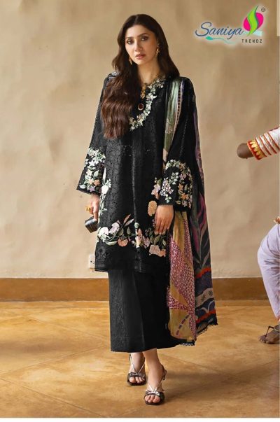 SANIYA TRENDZ D.NO 7144 COLOUR EDITION SALWAR SUITS