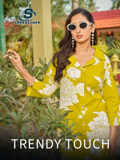 SANKHESWER TRENDY TOUCH RAYON CO ORD SET