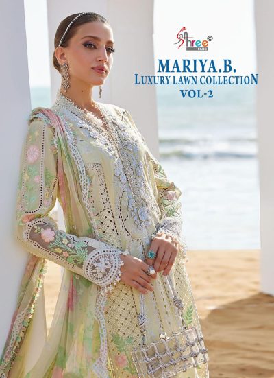SHREE FABS MARIYA B VOL 2 LUXURY LAWN COLLECTION
