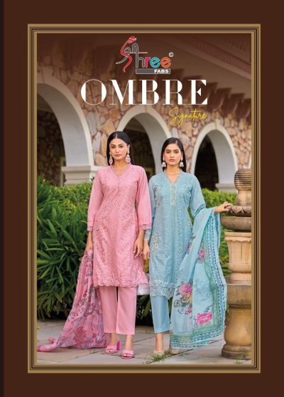 SHREE FABS OMBRE SIGNATURE COTTON SUITS