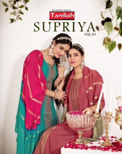 TANIKSH SUPRIYA VOL 1 VERTICAN READYMADE KURTI