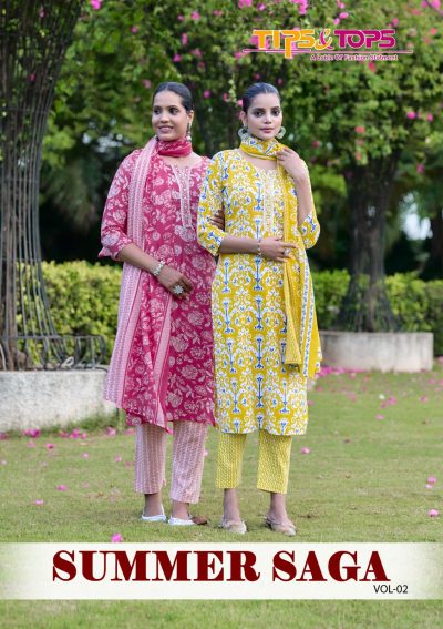TIPS & TOPS SUMMER SAGA VOL 2 COTTON KURTI