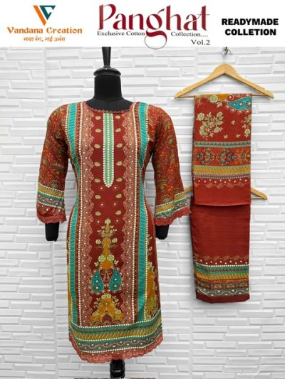 VANDANA‎ CREATION PANGHAT VOL 2 COTTON SUITS