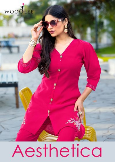 WOOGLEE AESTHETICA VISCOSE SILK CO ORD SET