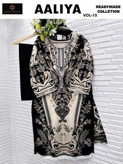 AALIZ PRINTS AALIYA VOL 10 READYMADE COTTON KURTI