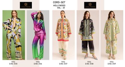 AALIZ PRINTS D.NO 3135-3139 CORD SETS SUPPLIER