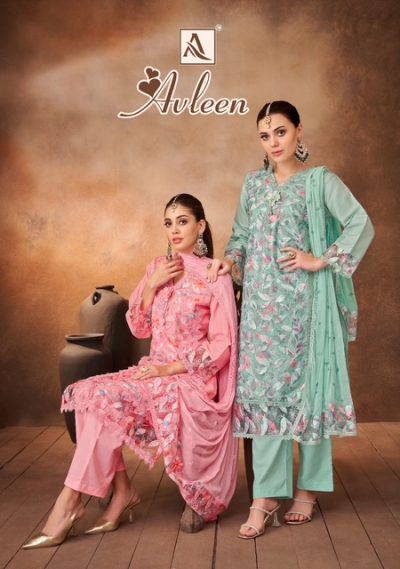 ALOK SUIT AVLEEN PURE ZAM COTTON SUITS SUPPLIER