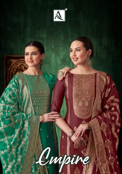 ALOK SUIT EMPIRE PURE HAND WEAVE SUITS CATALOGUE