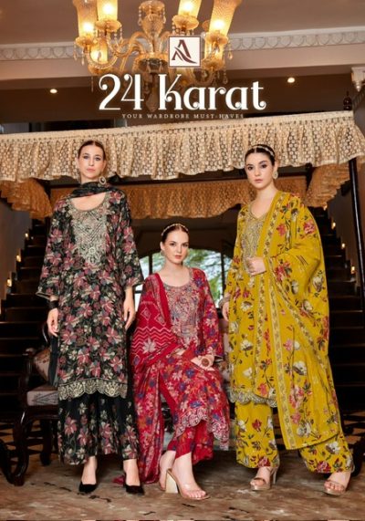 ALOK SUITS 24 KARAT PURE VISCOSE SUITS CATALOG