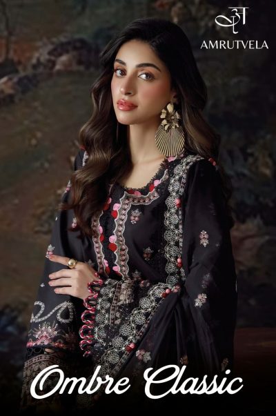 AMRUTVELA OMBRE CLASSIC PAKISTANI SUITS CATALOGUE