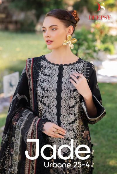 DEEPSY SUITS JADE URBANE 25-4 COTTON SUITS SUPPLIER