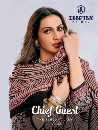 DEEPTEX PRINTS CHIEF GUEST VOL 39 COTTON SUITS