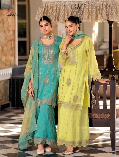 EBA LIFESTYLE DIYA SIMAR EMBROIDERY SUITS SUPPLIER