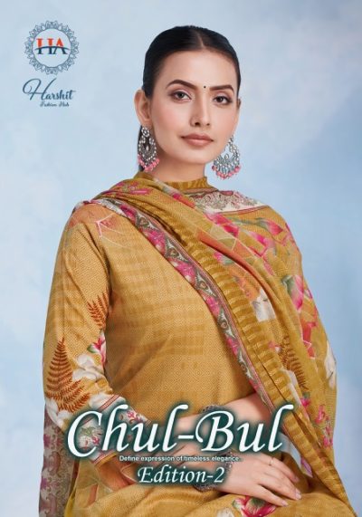 HARSHIT CHUL BUL EDITION 2 PRINTED SUITS CATALOGUE