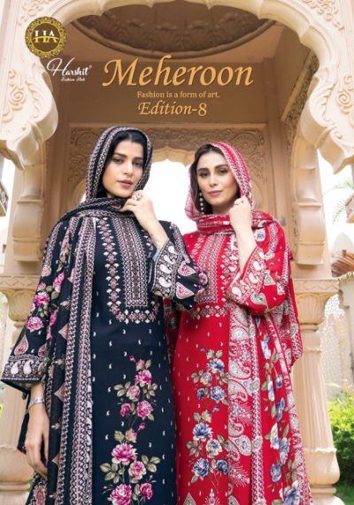 HARSHIT MEHEROON EDITION 8 PURE VISCOSE SUITS
