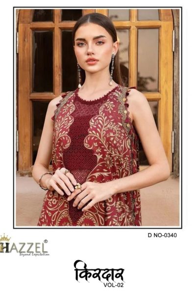 HAZZEL KIRDAR VOL 2 D.NO 0340-0341 SERIES SUITS
