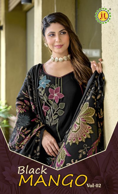 JAMATMAL TILOKCHAND BLACK MANGO VOL 2 SUITS