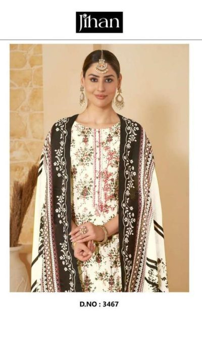 JIHAN SCARLET VOL 4 LAWN COLLECTION SUITS SUPPLIER