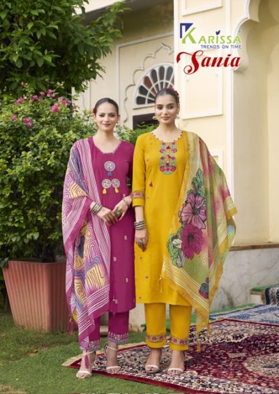 KARISSA SANIA PURE HEAVY COTTON KURTI CATALOGUE