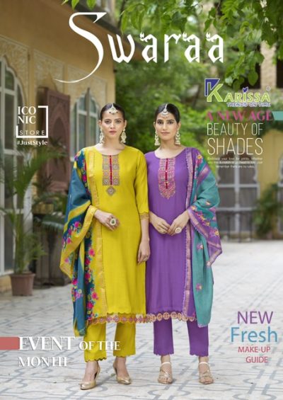 KARISSA SWARAA VISCOSE READYMADE KURTIS