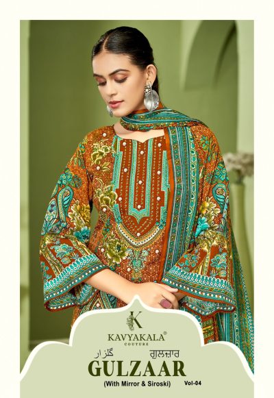 KAVYAKALA COUTURE GULZAAR VOL 4 SOFT COTTON SUITS