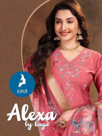 KAYA KURTI ALEXA VERTICAN SILK READYMADE KURTI