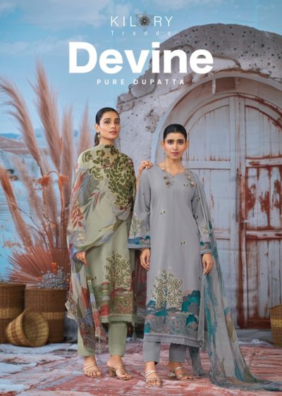 KILORY TRENDS DEVINE PURE COTTON PRINTED SUITS