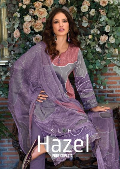 KILORY TRENDS HAZEL PURE COTTON PRINTED SUITS