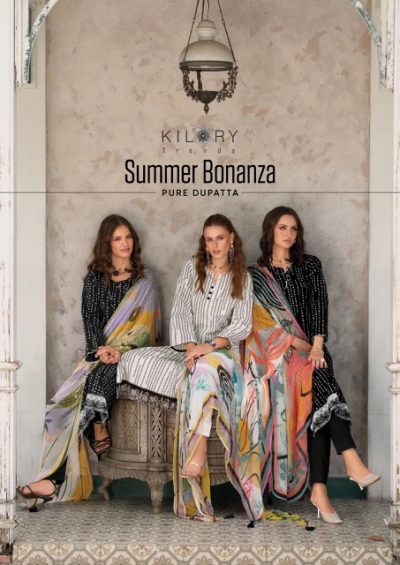 KILORY TRENDS SUMMER BONANZA LAWN PRINTED SUITS