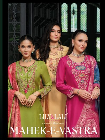 LILY & LALI MAHEK E VASTRA VISCOSE EMBROIDERY KURTI