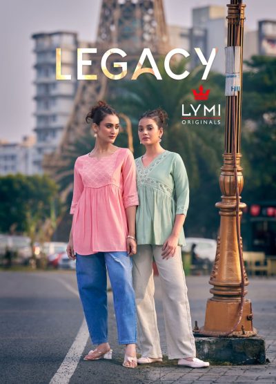 LYMI LEGACY SILK SHORT KURTIS BY RANGOON