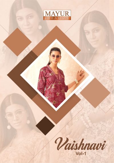 MAYUR CREATION VAISHNAVI VOL 1 READYMADE KURTIS