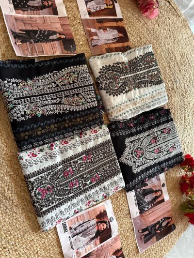 MEHBOOB TEX SAHNAZ BLACK & WHITE COLLECTION