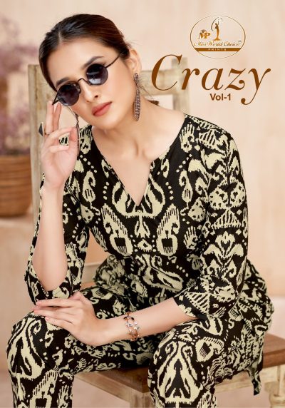 MISS WORLD CHOICE CRAZY VOL 1 CORD SETS FOR WOMENS