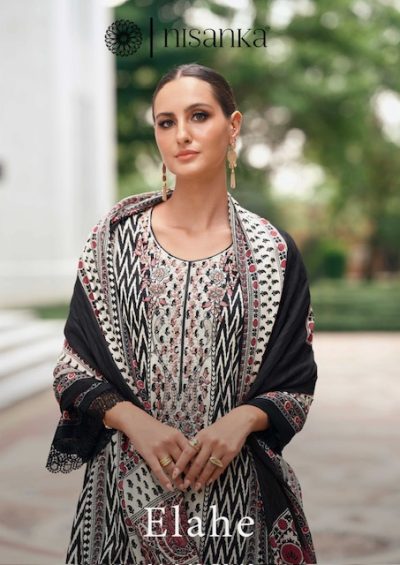 NISANKA ELAHE PURE LAWN SUITS CATALOGUE