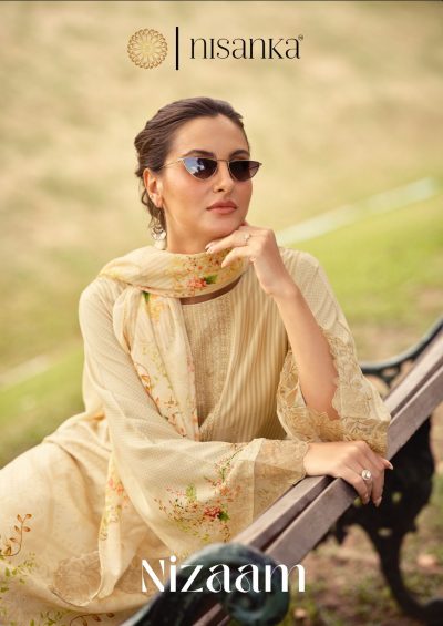 NISANKA NIZAAM PURE LAWN PRINTED SUITS SUPPLIER