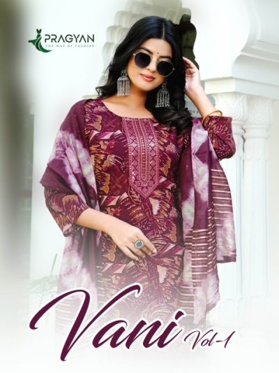 PRAGYAN VANI VOL 1 RAYON PRINTED READYMADE KURTI