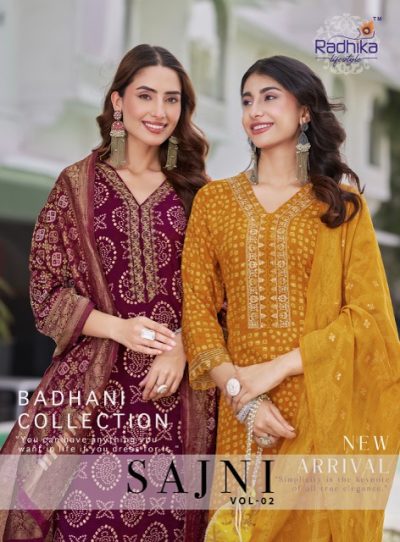 RADHIKA LIFESTYLE SAJNI VOL 2 RAYON PRINTED KURTI