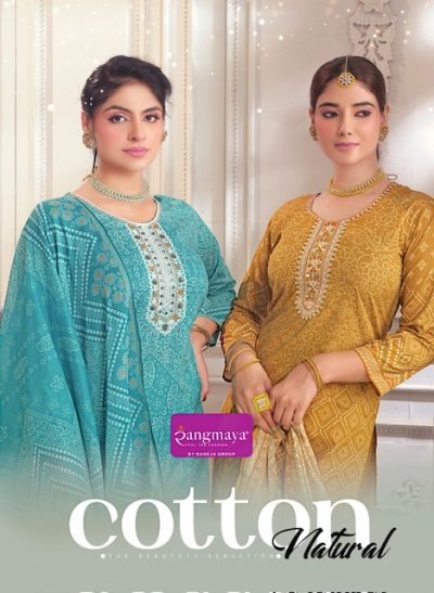 RANGMAYA COTTON NATURAL READYMADE KURTI CATALOG