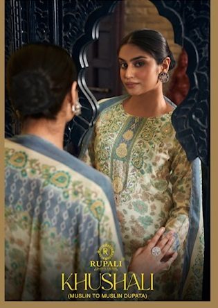 RUPALI FASHION KHUSHALI PURE VISCOSE PRINTED SUITS