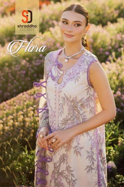 SHRADDHA DESIGNER FLORA VOL 1 COTTON SUITS