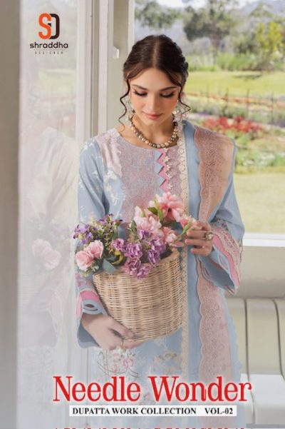 SHRADDHA DESIGNER NEEDLE WONDER VOL 2 CATALOGUE