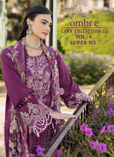 SHREE FABS OMBRE VOL 4 SUPER NX LAWN COLLECTION
