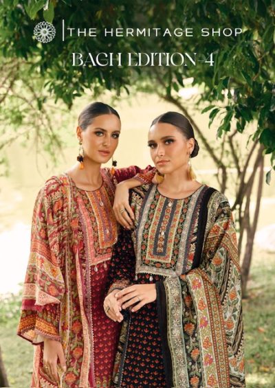 THE HERMITAGE BAGH EDITION 4 PREMIUM LAWN SUITS