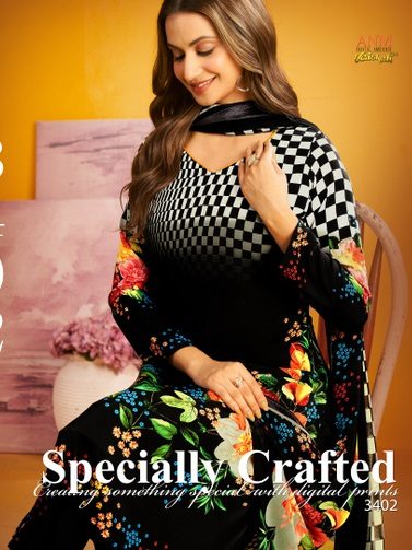 VAISHALI 3400 SERIES DIGITAL PRINTED SUITS CATALOG