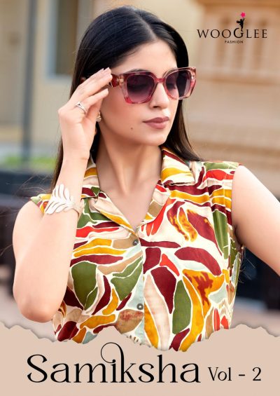 WOOGLEE SAMIKSHA VOL 2 RAYON PRINTED CO ORD SET