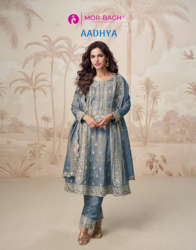 AASHIRWAD MOR BAGH AADHYA READYMADE SILK SUITS