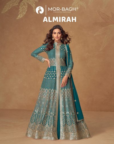 AASHIRWAD MOR BAGH ALMIRAH GEORGETTE READYMADE SUITS