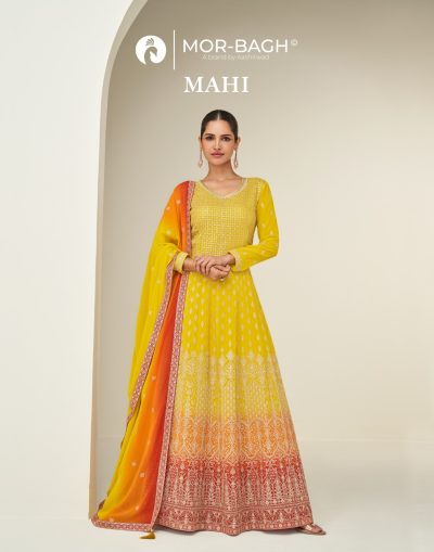 AASHIRWAD MOR BAGH MAHI PARTY WEAR GEORGETTE SUITS